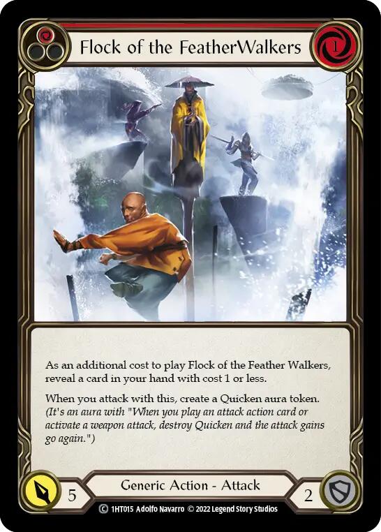 Flock of the Feather Walkers (Red) [1HT015] (History Pack 1 Dorinthea Blitz Deck) | I Want That Stuff Brandon