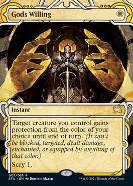 Gods Willing (Foil Etched) [Strixhaven: Mystical Archive] | I Want That Stuff Brandon