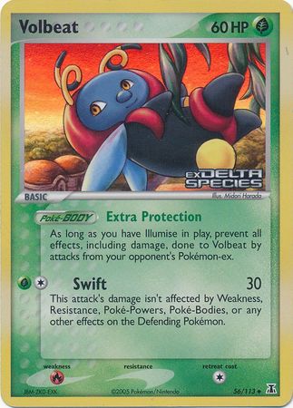 Volbeat (56/113) (Stamped) [EX: Delta Species] | I Want That Stuff Brandon