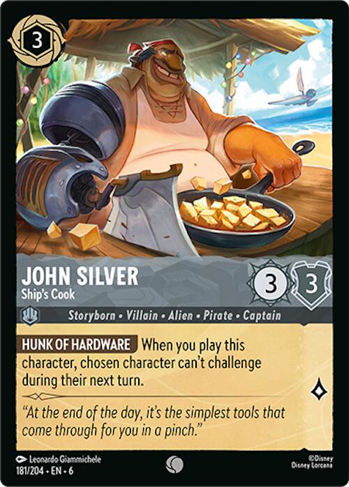 John Silver - Ship's Cook (181/204) [Azurite Sea] | I Want That Stuff Brandon