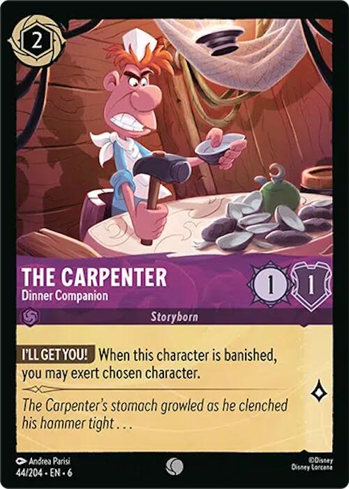 The Carpenter - Dinner Companion (44/204) [Azurite Sea] | I Want That Stuff Brandon