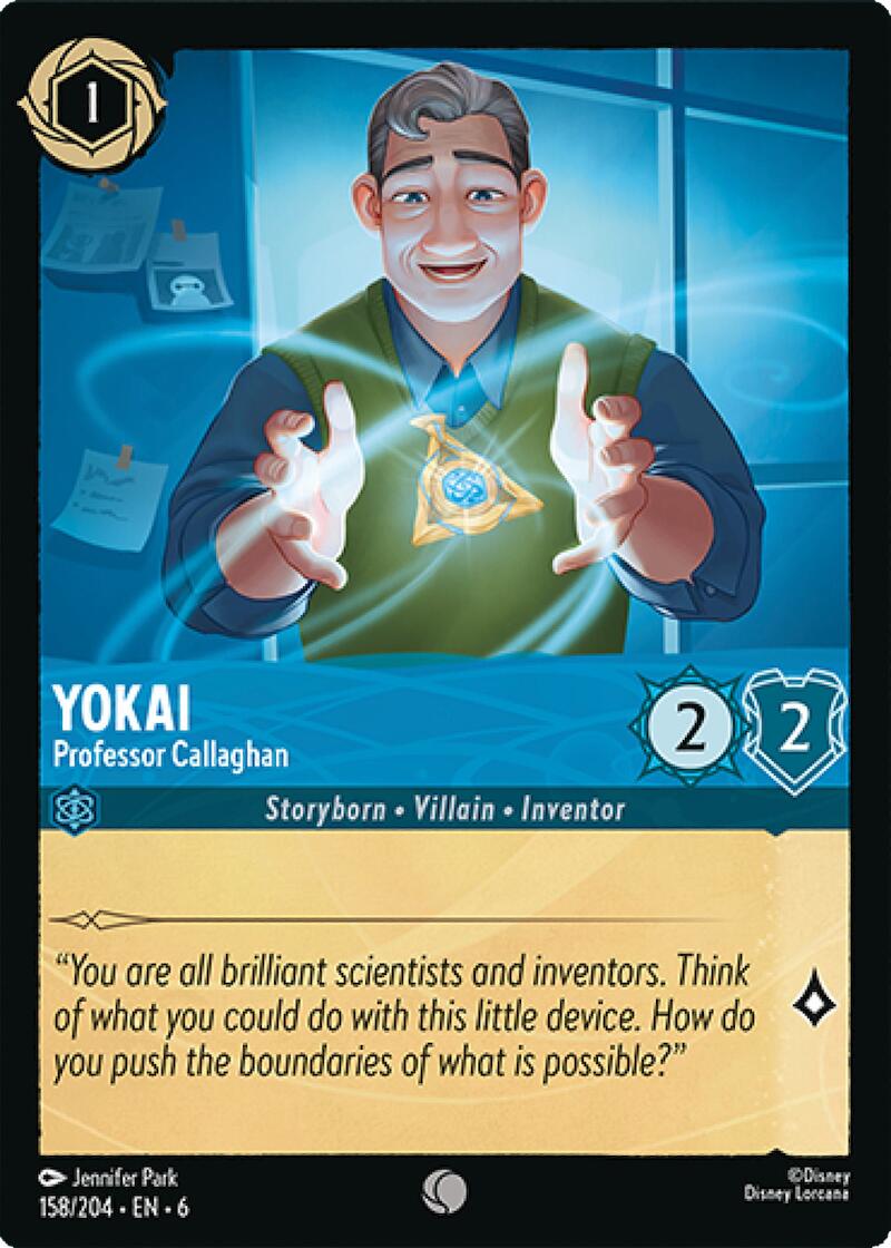 Yokai - Professor Callaghan (158/204) [Azurite Sea] | I Want That Stuff Brandon