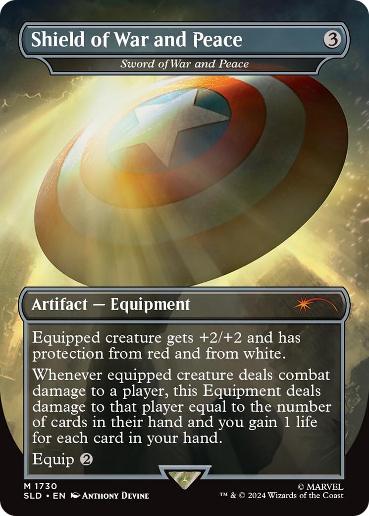 Shield of War and Peace - Sword of War and Peace [Secret Lair Drop Series] | I Want That Stuff Brandon