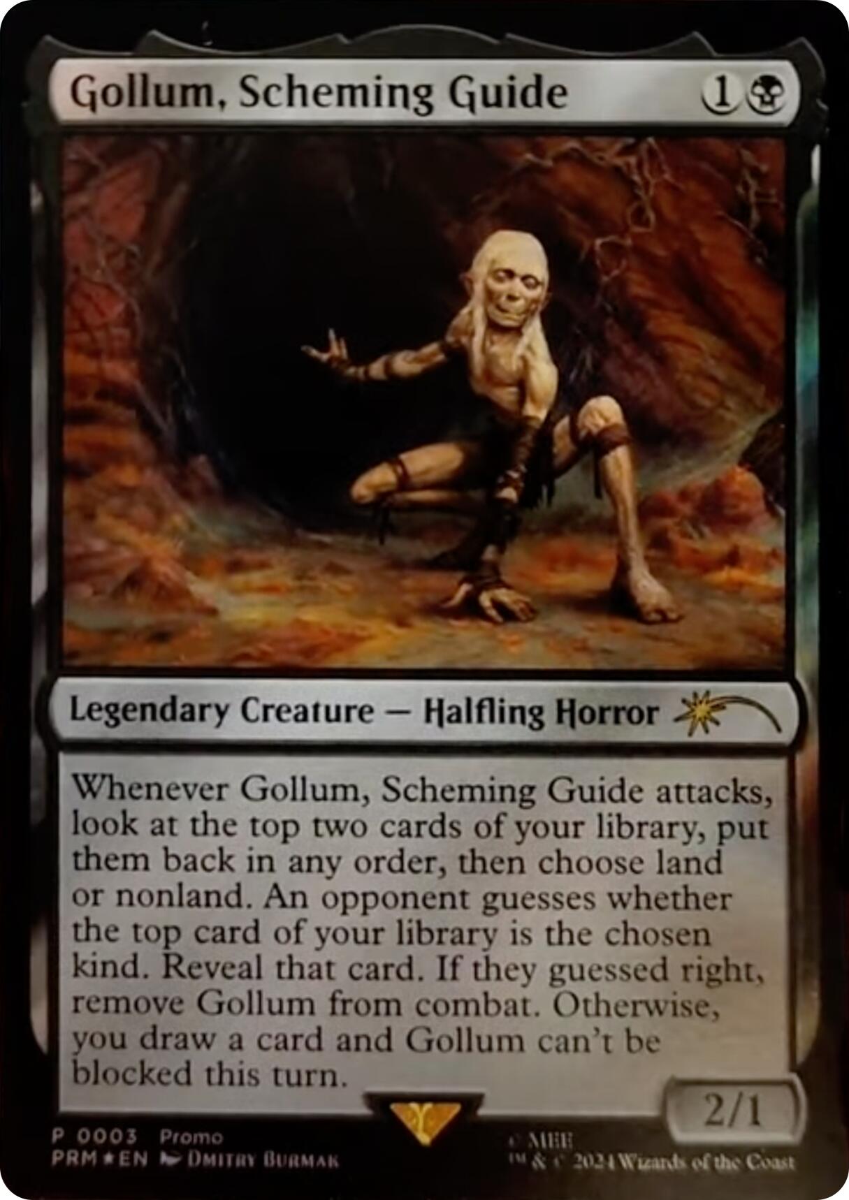 Gollum, Scheming Guide [Resale Promos] | I Want That Stuff Brandon