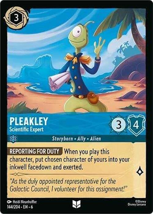 Pleakley - Scientific Expert (144/204) [Azurite Sea] | I Want That Stuff Brandon