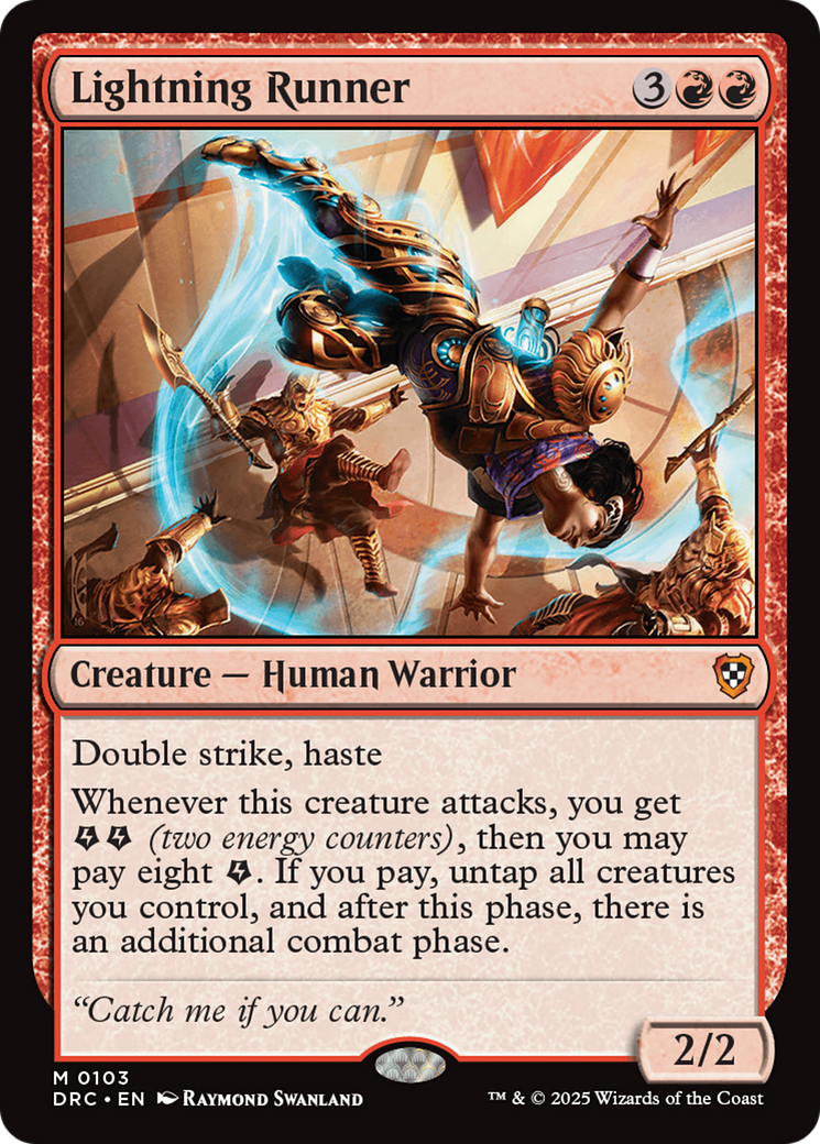 Lightning Runner [Aetherdrift Commander] | I Want That Stuff Brandon