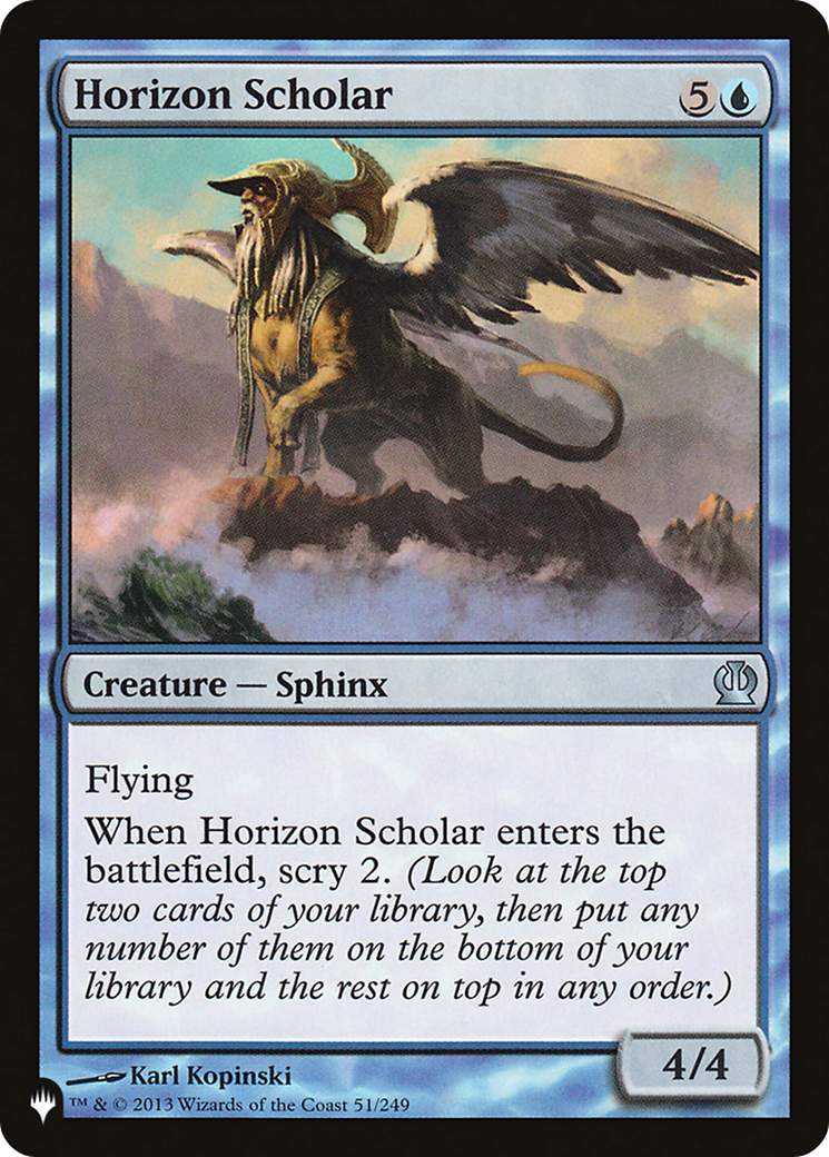 Horizon Scholar [The List] | I Want That Stuff Brandon