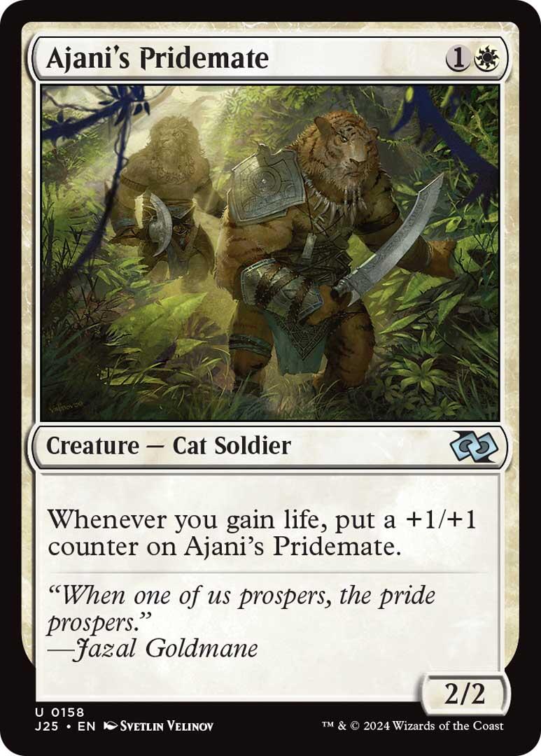 Ajani's Pridemate [Foundations Jumpstart] | I Want That Stuff Brandon