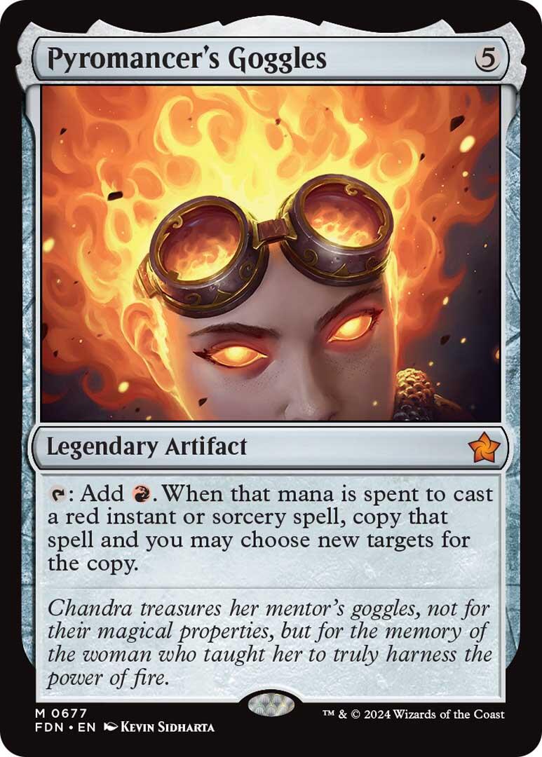 Pyromancer's Goggles [Foundations] | I Want That Stuff Brandon