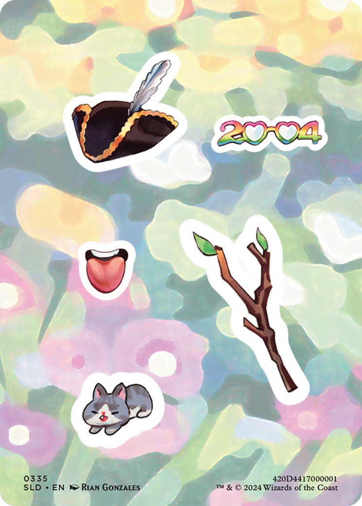 Sticker Sheet (0335) [Secret Lair Drop Series] | I Want That Stuff Brandon