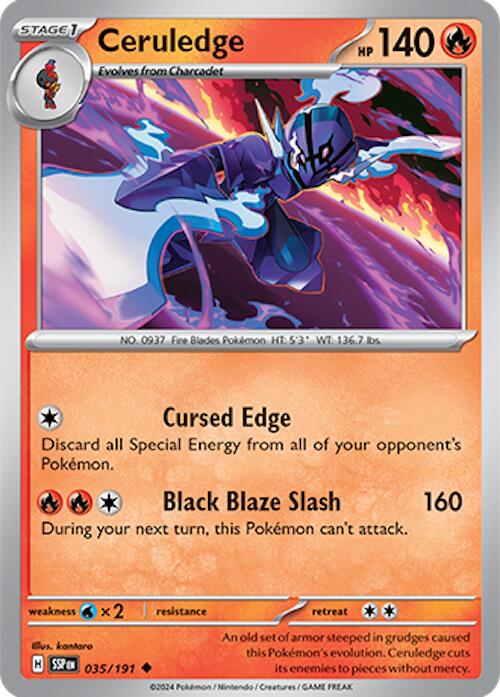 Ceruledge (035/191) [Scarlet & Violet: Surging Sparks] | I Want That Stuff Brandon