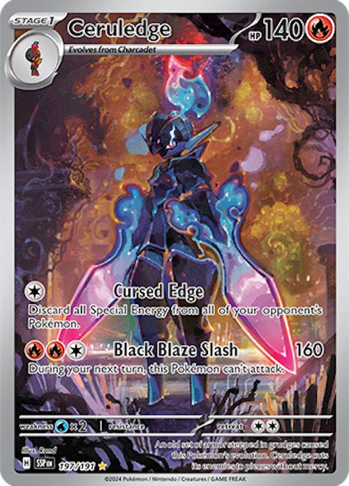 Ceruledge (197/191) [Scarlet & Violet: Surging Sparks] | I Want That Stuff Brandon