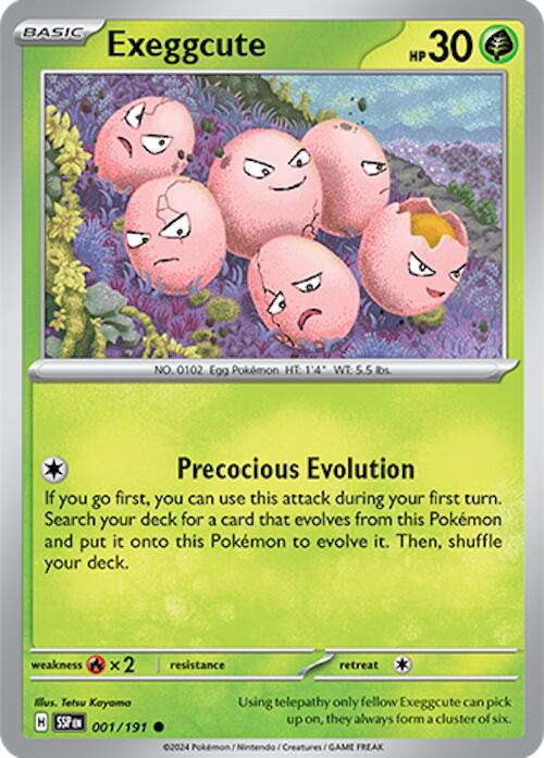 Exeggcute (001/191) [Scarlet & Violet: Surging Sparks] | I Want That Stuff Brandon