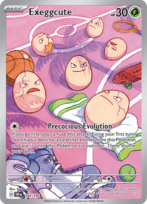 Exeggcute (192/191) [Scarlet & Violet: Surging Sparks] | I Want That Stuff Brandon