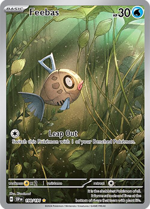 Feebas (198/191) [Scarlet & Violet: Surging Sparks] | I Want That Stuff Brandon