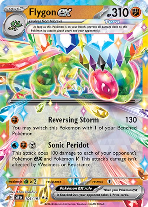 Flygon ex (106/191) [Scarlet & Violet: Surging Sparks] | I Want That Stuff Brandon