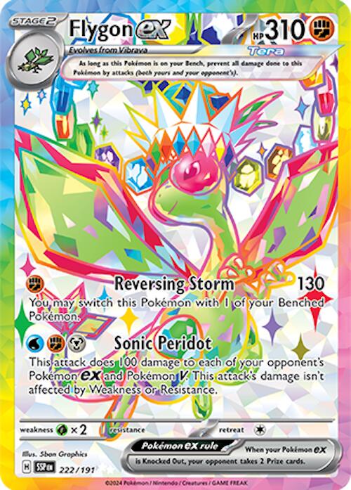 Flygon ex (222/191) [Scarlet & Violet: Surging Sparks] | I Want That Stuff Brandon