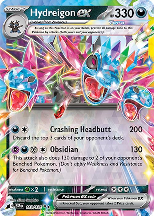 Hydreigon ex (119/191) [Scarlet & Violet: Surging Sparks] | I Want That Stuff Brandon