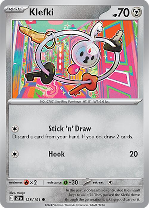 Klefki (128/191) [Scarlet & Violet: Surging Sparks] | I Want That Stuff Brandon