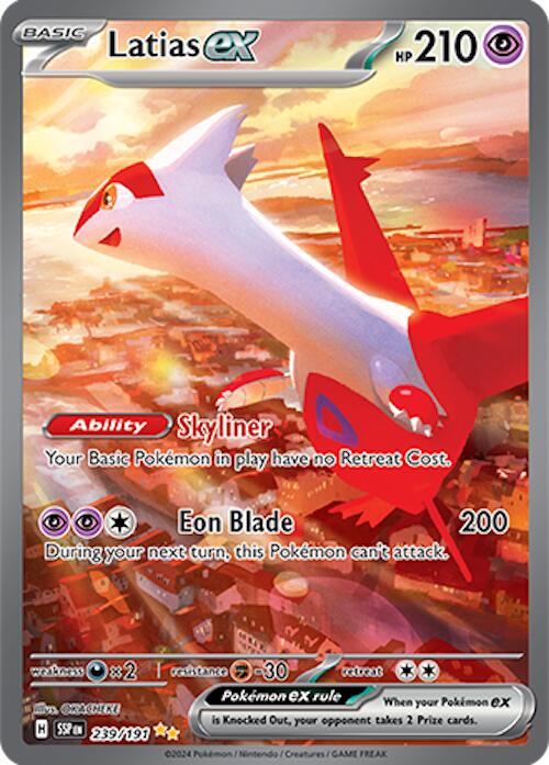 Latias ex (239/191) [Scarlet & Violet: Surging Sparks] | I Want That Stuff Brandon