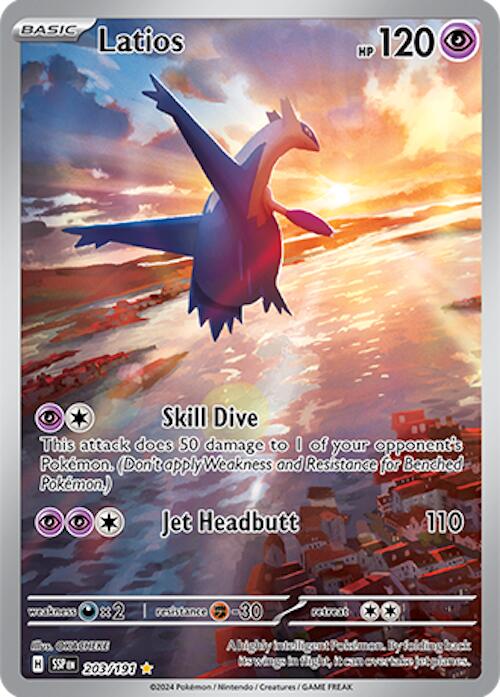 Latios (203/191) [Scarlet & Violet: Surging Sparks] | I Want That Stuff Brandon