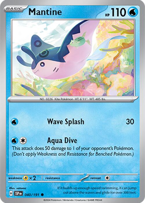 Mantine (040/191) [Scarlet & Violet: Surging Sparks] | I Want That Stuff Brandon
