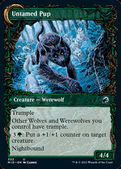 Hound Tamer // Untamed Pup (Showcase Equinox) [Innistrad: Midnight Hunt] | I Want That Stuff Brandon