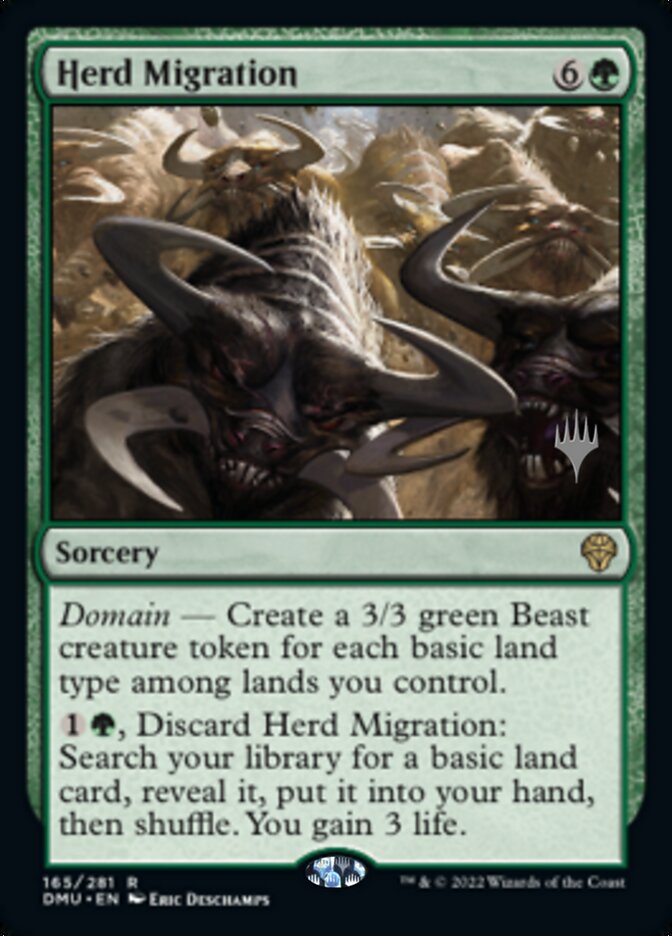 Herd Migration (Promo Pack) [Dominaria United Promos] | I Want That Stuff Brandon