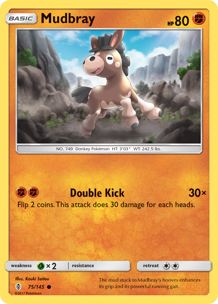 Mudbray (75/145) [Sun & Moon: Guardians Rising] | I Want That Stuff Brandon