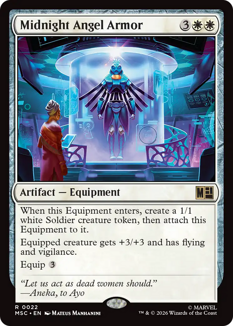 Midnight Angel Armor [Marvel Super Heroes Commander] | I Want That Stuff Brandon