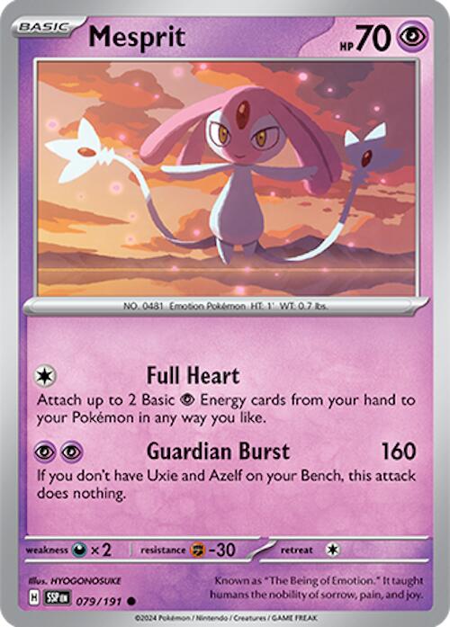 Mesprit (079/191) [Scarlet & Violet: Surging Sparks] | I Want That Stuff Brandon