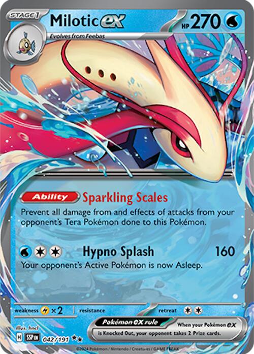 Milotic ex (042/191) [Scarlet & Violet: Surging Sparks] | I Want That Stuff Brandon