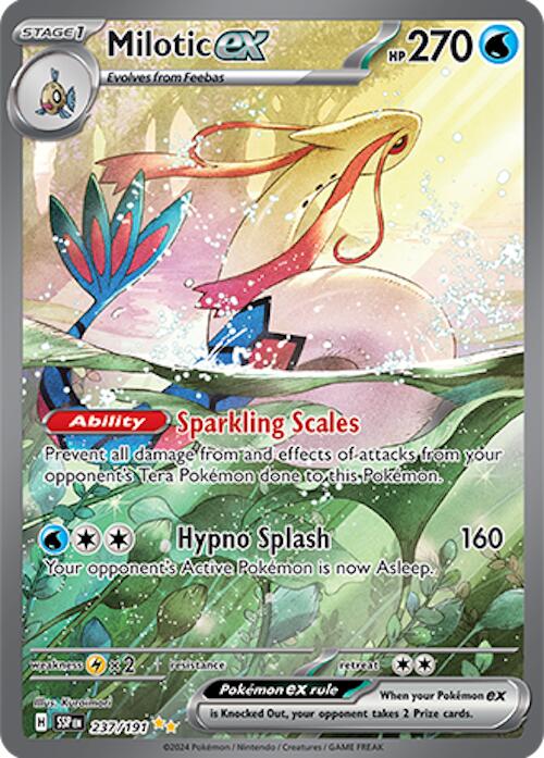 Milotic ex (237/191) [Scarlet & Violet: Surging Sparks] | I Want That Stuff Brandon