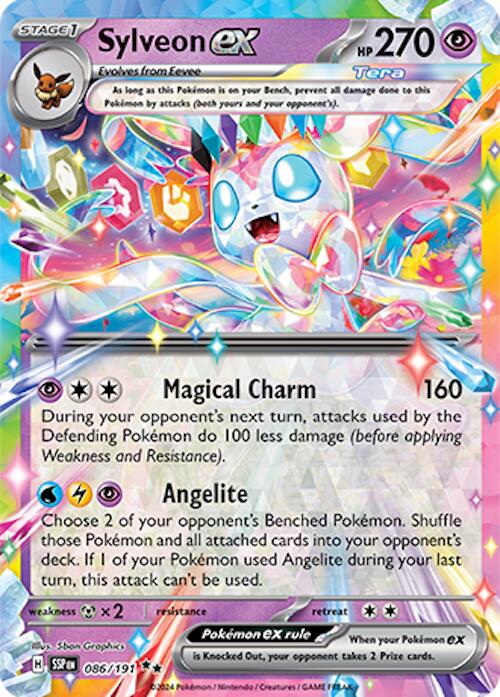 Sylveon ex (086/191) [Scarlet & Violet: Surging Sparks] | I Want That Stuff Brandon