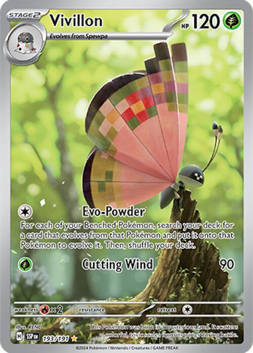 Vivillon (193/191) [Scarlet & Violet: Surging Sparks] | I Want That Stuff Brandon