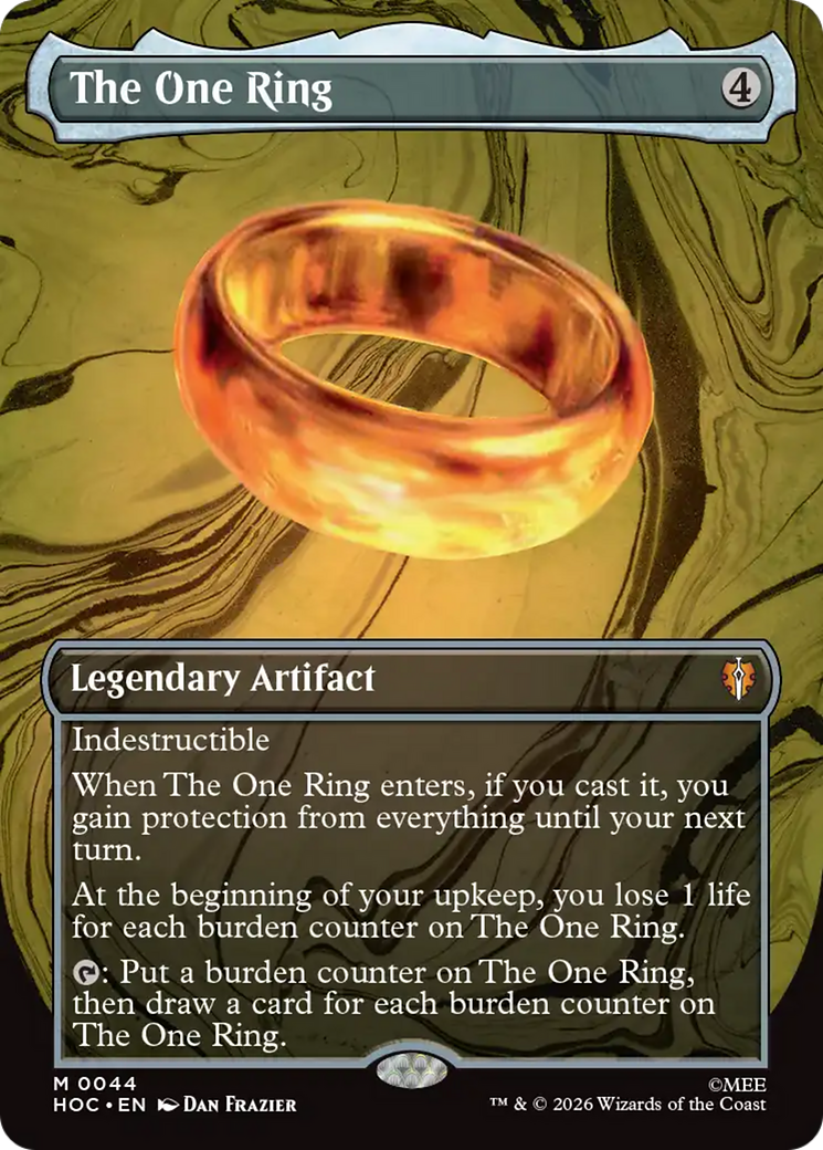 The One Ring (Borderless) [The Hobbit: Eternal-Legal] | I Want That Stuff Brandon