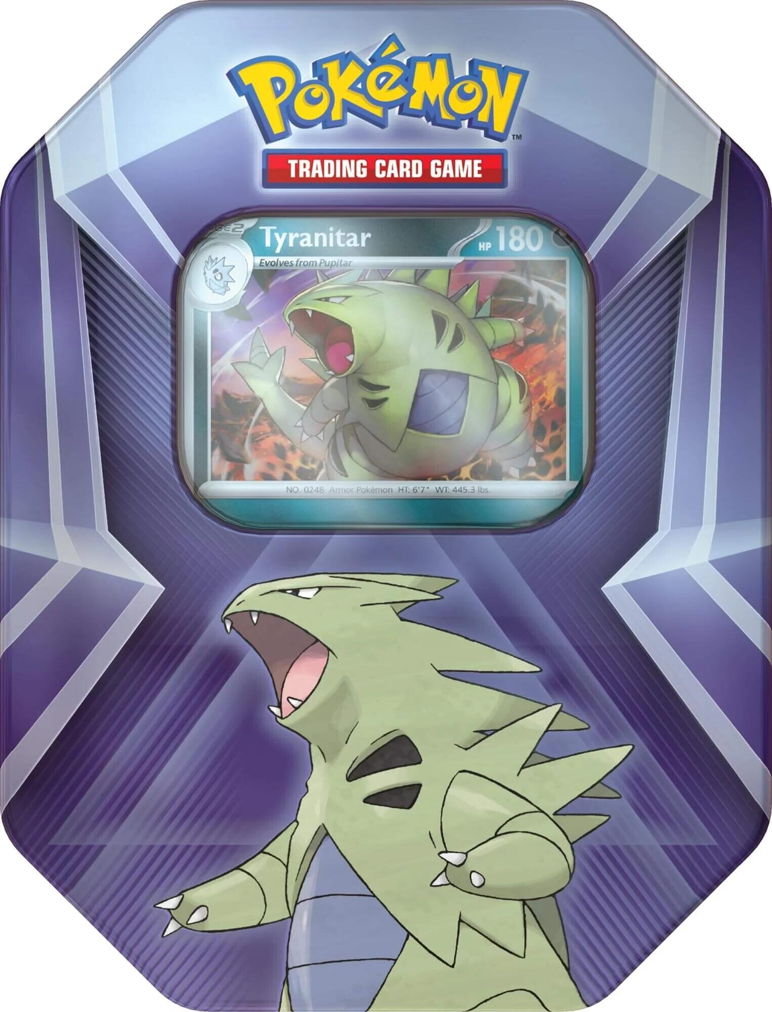 Triple Whammy Tin (Tyranitar) | I Want That Stuff Brandon