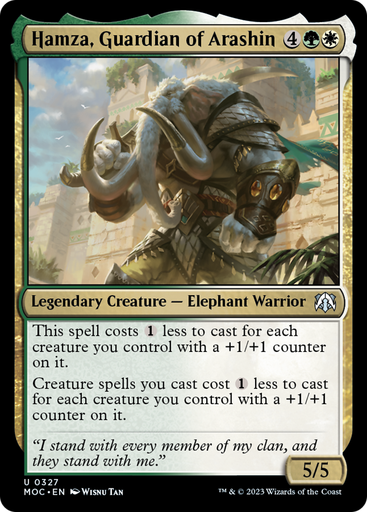 Hamza, Guardian of Arashin [March of the Machine Commander] | I Want That Stuff Brandon