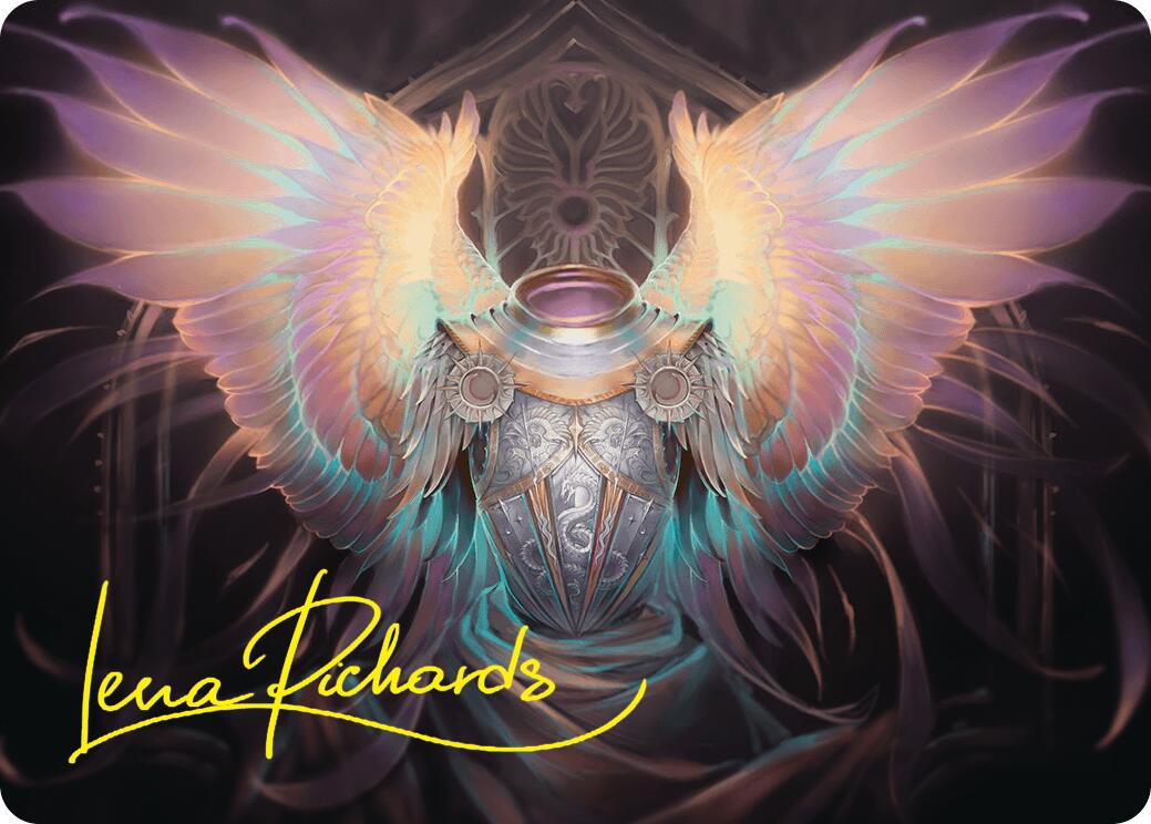 Celestial Armor Art Card (2/54) (Gold-Stamped Signature) [Foundations Art Series] | I Want That Stuff Brandon