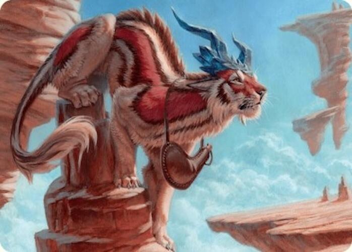 Felidar Savior Art Card (3/54) [Foundations Art Series] | I Want That Stuff Brandon