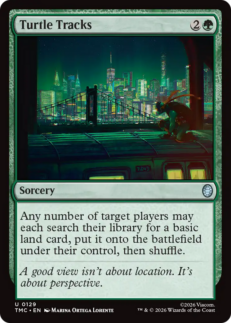 Turtle Tracks [Teenage Mutant Ninja Turtles Commander] | I Want That Stuff Brandon