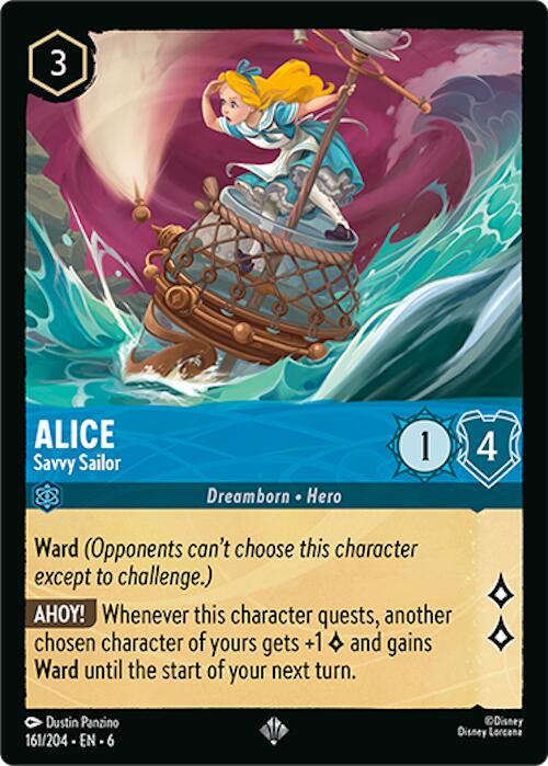 Alice - Savvy Sailor (161/204) [Azurite Sea] | I Want That Stuff Brandon