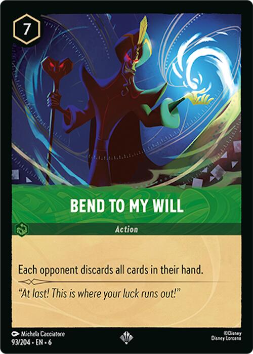 Bend to My Will (93/204) [Azurite Sea] | I Want That Stuff Brandon