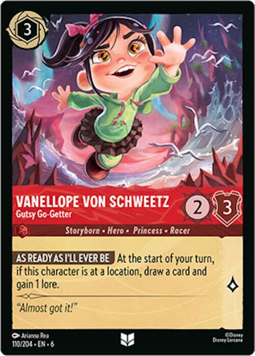 Vanellope von Schweetz - Gutsy Go-Getter (110/204) [Azurite Sea] | I Want That Stuff Brandon