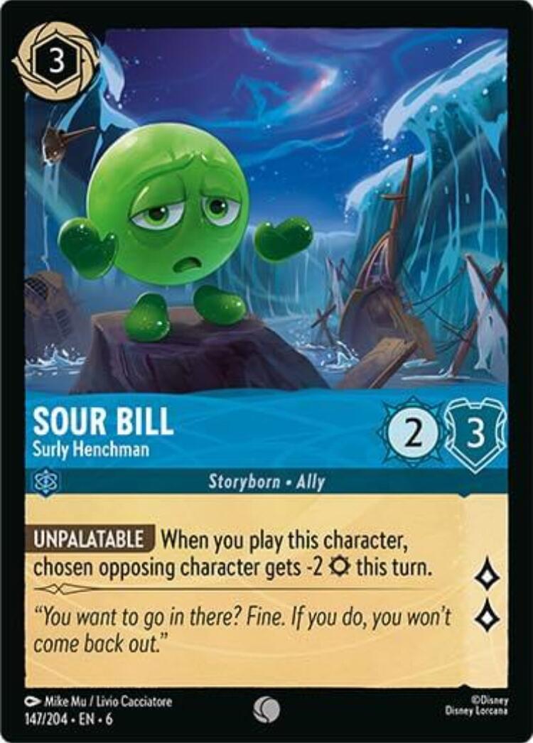 Sour Bill - Surly Henchman (147/204) [Azurite Sea] | I Want That Stuff Brandon