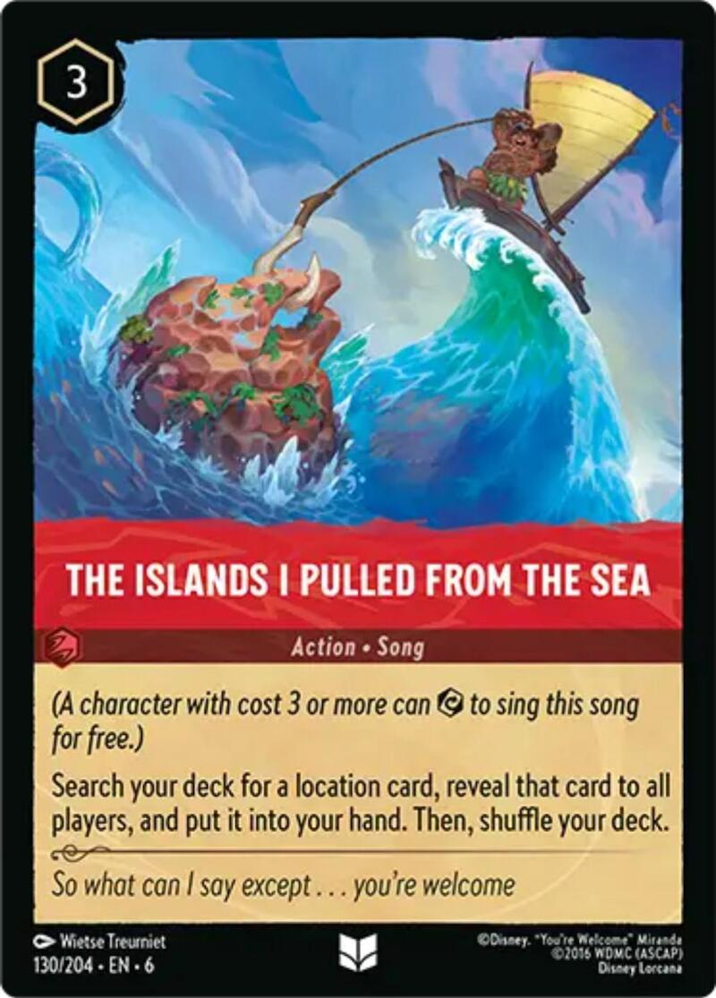 The Islands I Pulled From The Sea (130/204) [Azurite Sea] | I Want That Stuff Brandon