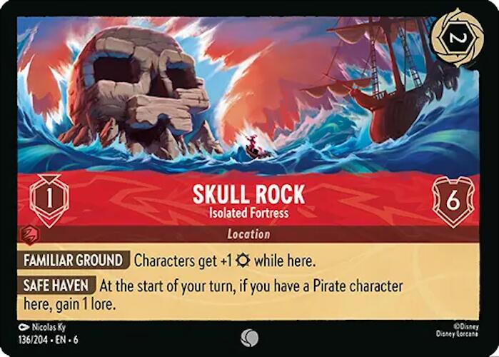 Skull Rock - Isolated Fortress (136/204) [Azurite Sea] | I Want That Stuff Brandon