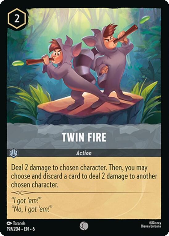 Twin Fire (197/204) [Azurite Sea] | I Want That Stuff Brandon