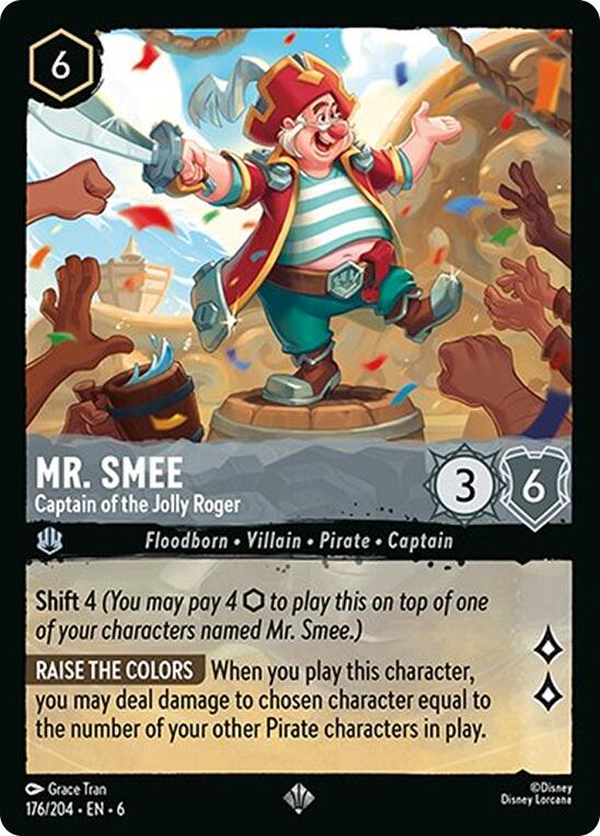 Mr. Smee - Captain of the Jolly Roger (176/204) [Azurite Sea] | I Want That Stuff Brandon