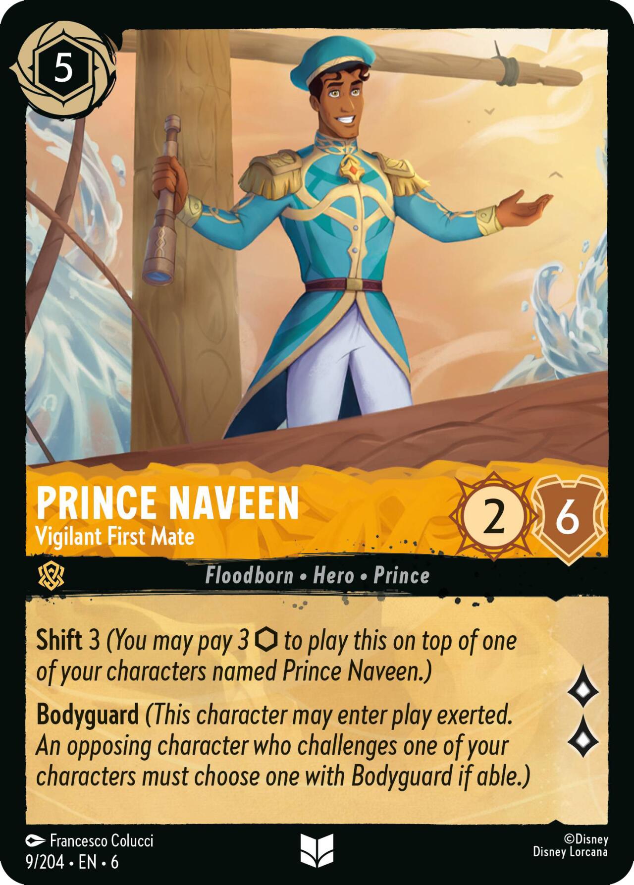 Prince Naveen - Vigilant First Mate (9/204) [Azurite Sea] | I Want That Stuff Brandon